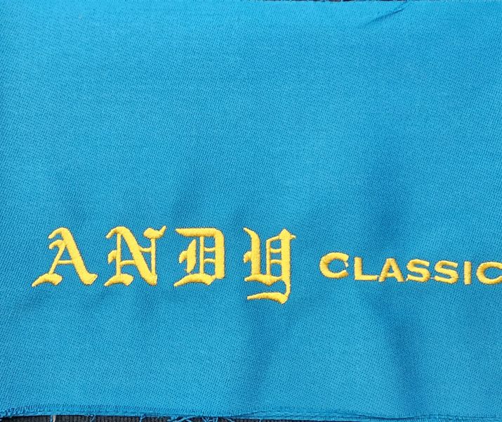 Andy classic tournament blue 9 fots bord